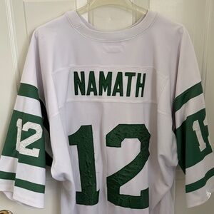 Mitchell & Ness Throwback Joe Namath New York Jets Football Jersey - Size 58